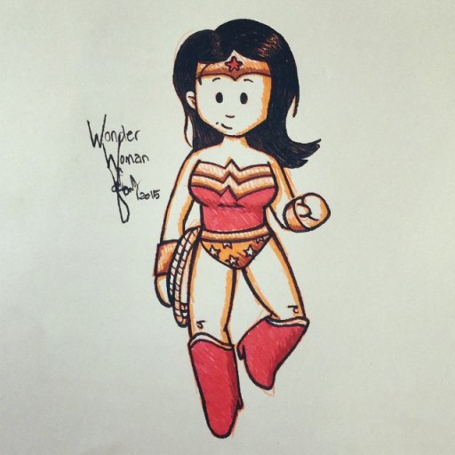 Monday Morning Sketch: Wonder Woman